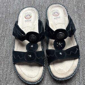 Earth Spirit Women's Black Sandals 8.5